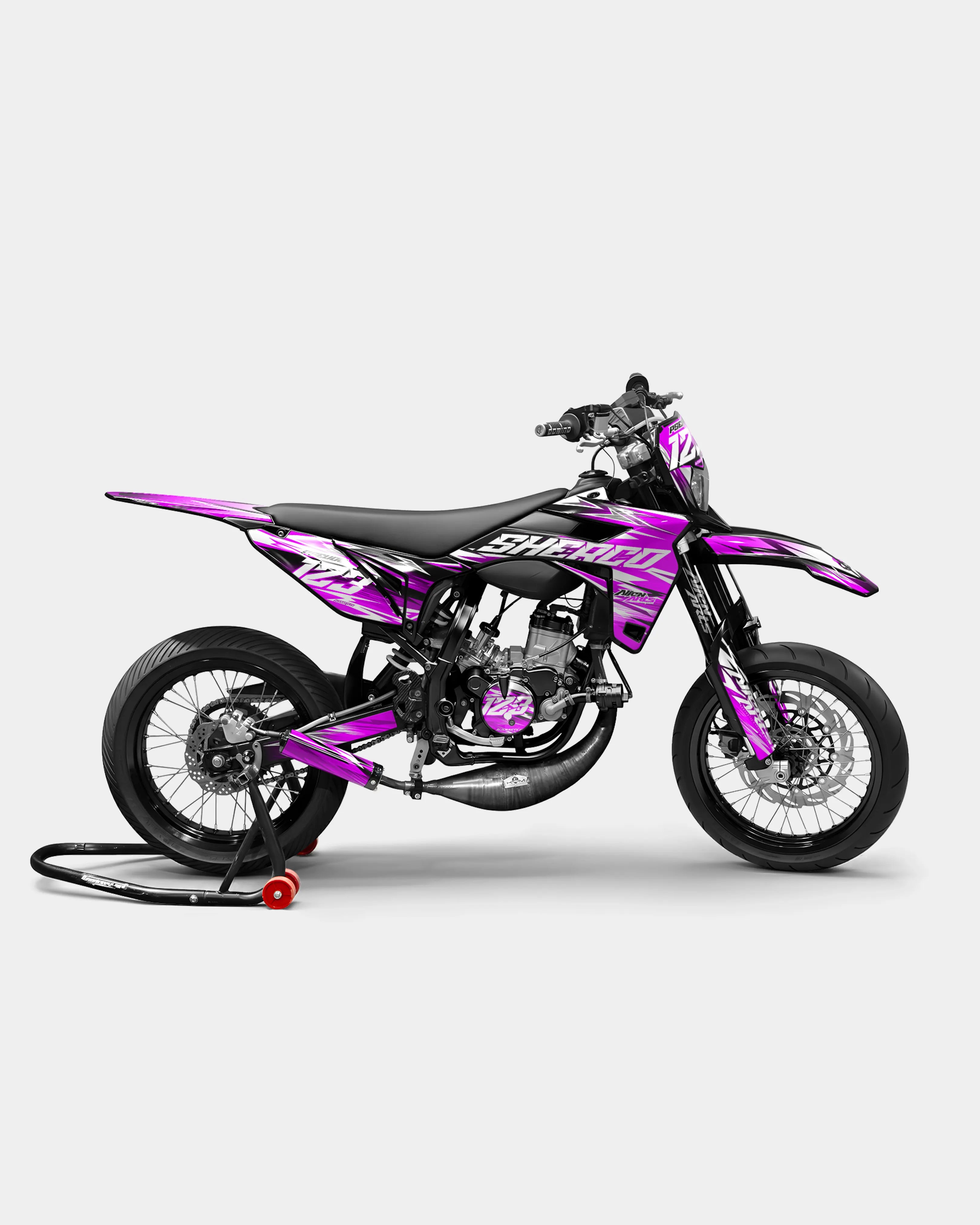 AUROPE - Kit deco SHERCO 50cc - Rose