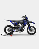 BRUME - Kit deco SHERCO 50cc - Bleu foncé