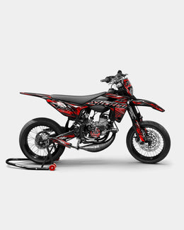 BRUME - Kit deco SHERCO 50cc - Rouge — vue 1