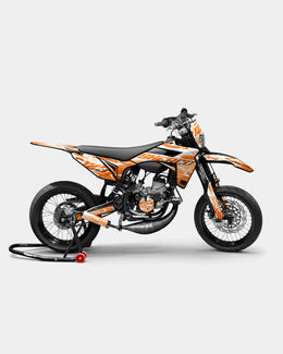 CALYPSO - Kit deco SHERCO 50cc - Orange — vue 1