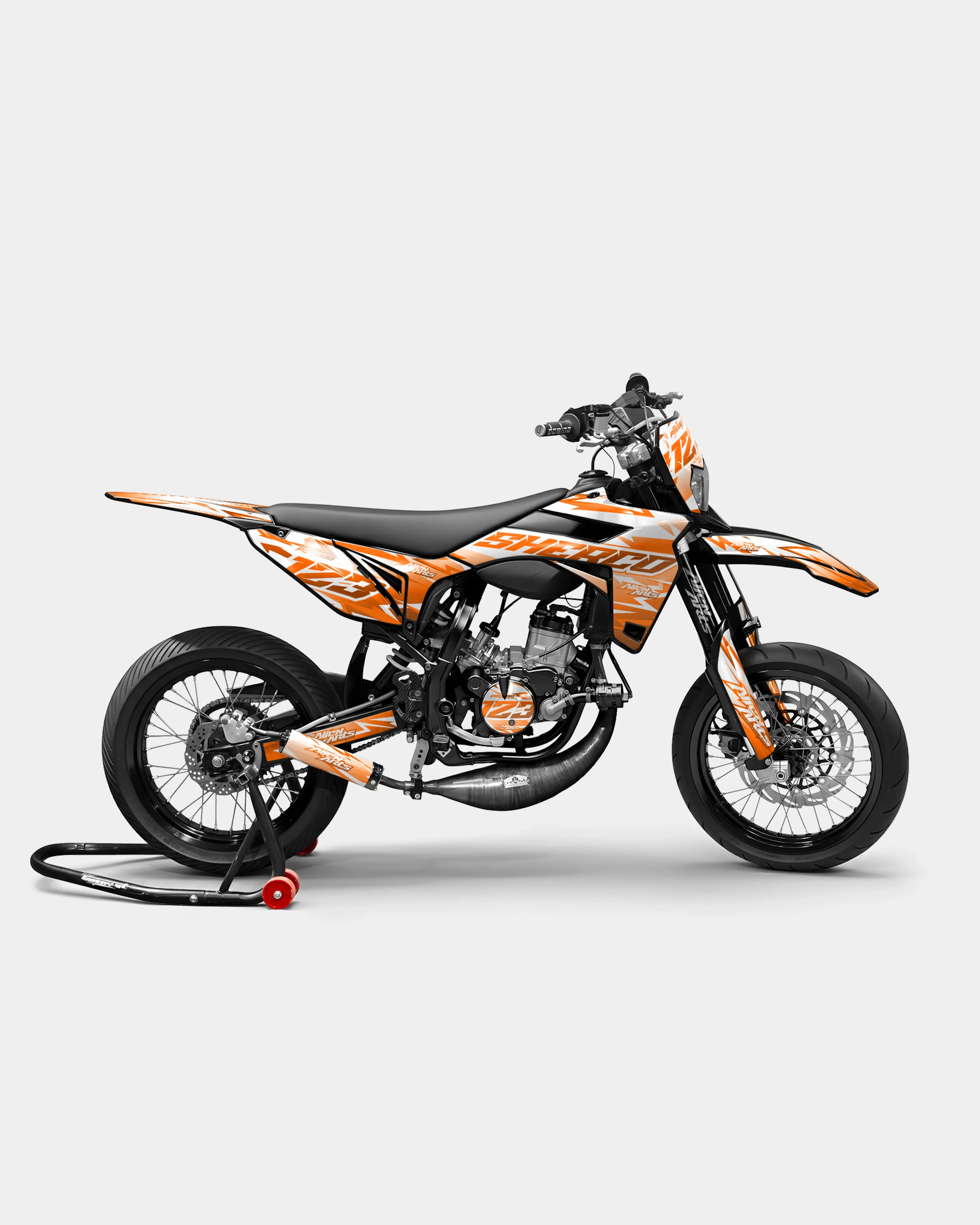 CALYPSO - Kit deco SHERCO 50cc - Orange