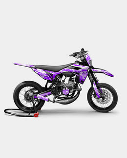 CALYPSO - Kit deco SHERCO 50cc - Violet — vue 1