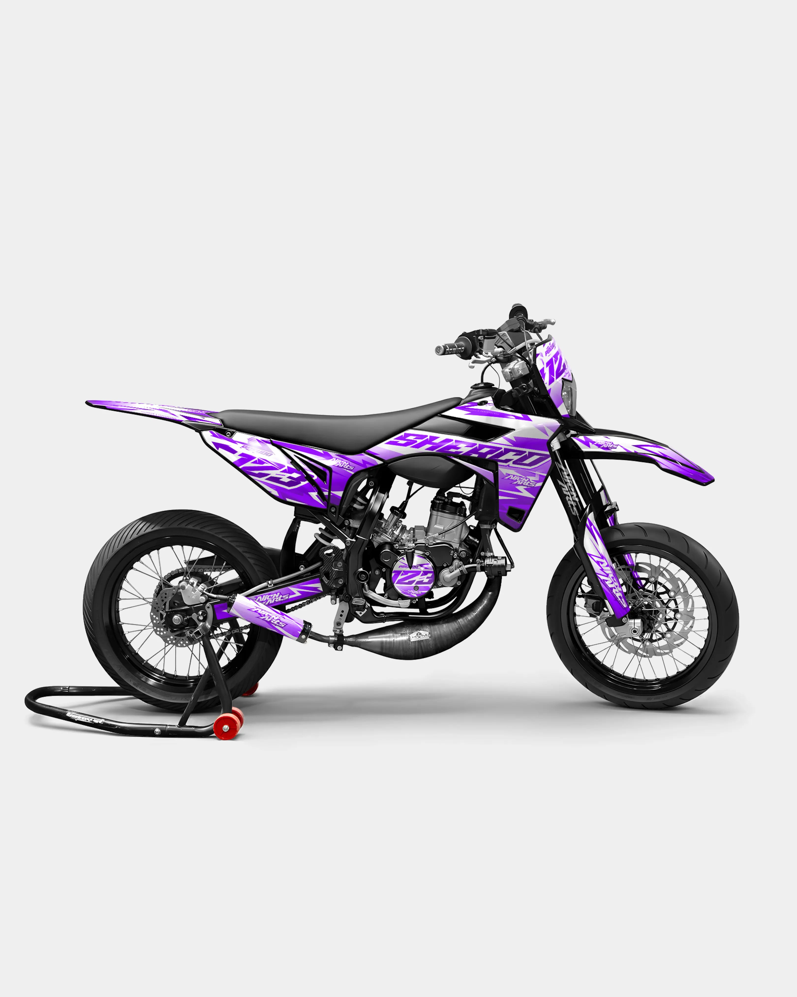 CALYPSO - Kit deco SHERCO 50cc - Violet
