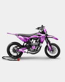 CALYPSO - Dekorationsset SHERCO 50cc - Rosa
