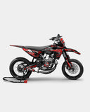 CIEL - Dekorationsset SHERCO 50cc - Rot