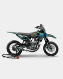 ECLAT - Dekorationsset SHERCO 50cc - Blau