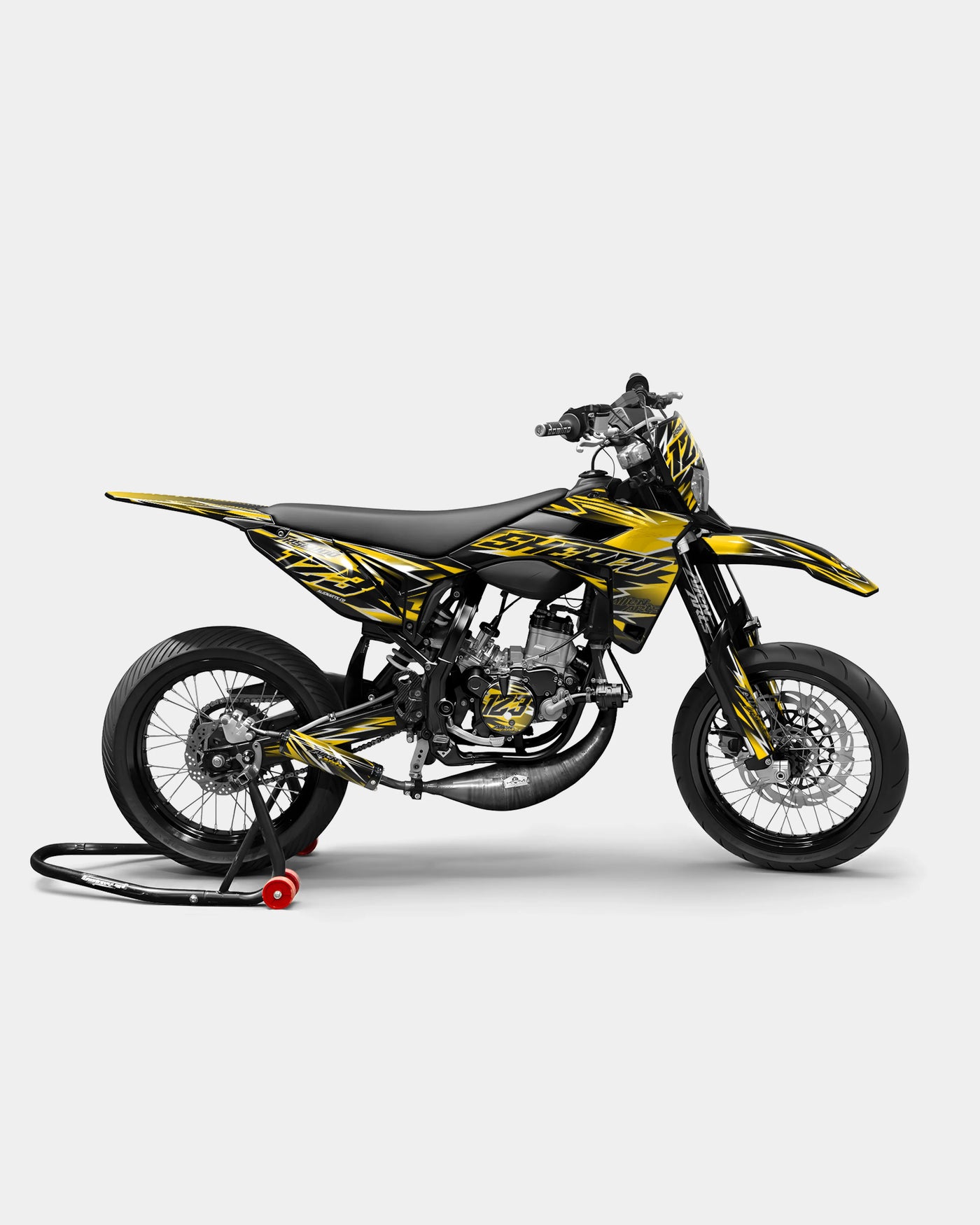 ECLAT - Kit deco SHERCO 50cc - Jaune foncé