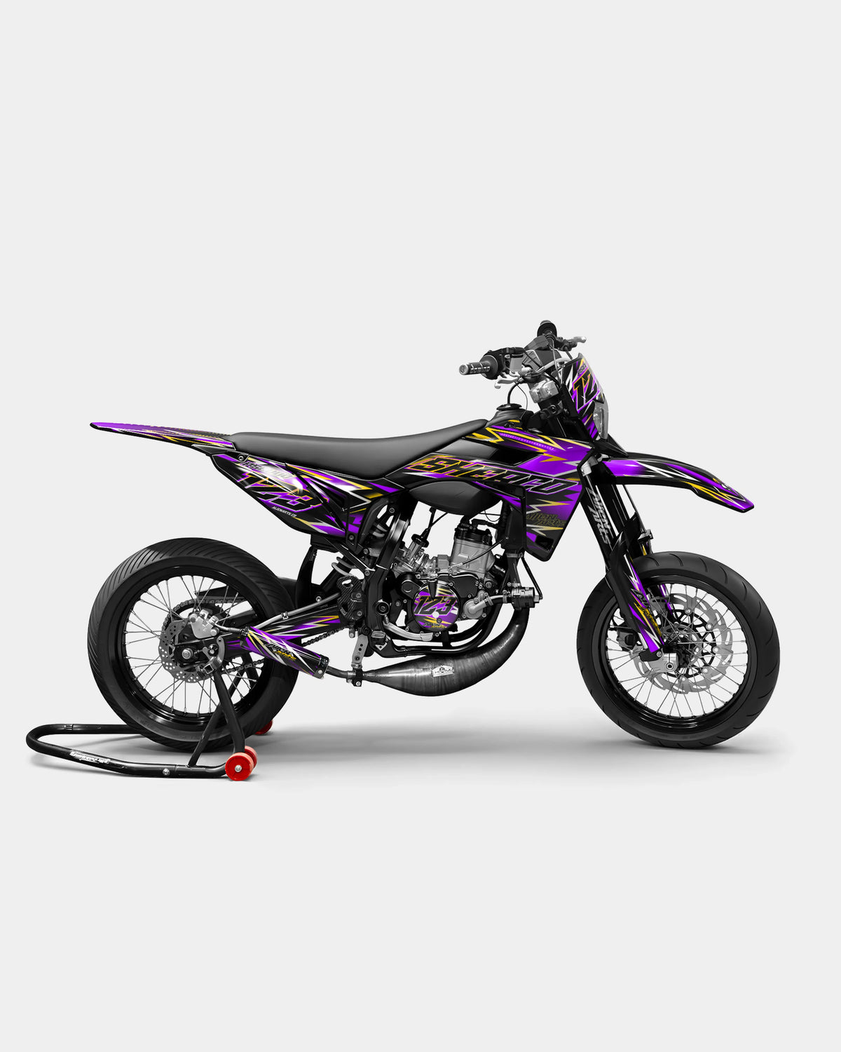 ECLAT - Dekorationsset SHERCO 50cc - Violett