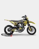 FABLE - Dekorationsset SHERCO 50cc - Dunkelgelb
