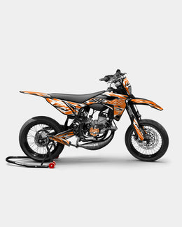 FABLE - Kit deco SHERCO 50cc - Orange — vue 1