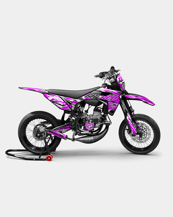 FABLE - Kit deco SHERCO 50cc - Rose