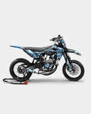 FIKA - Dekorationsset SHERCO 50cc - Blau