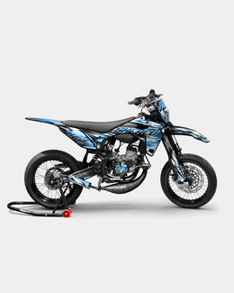 FIKA - Kit deco SHERCO 50cc - Bleu — vue 1