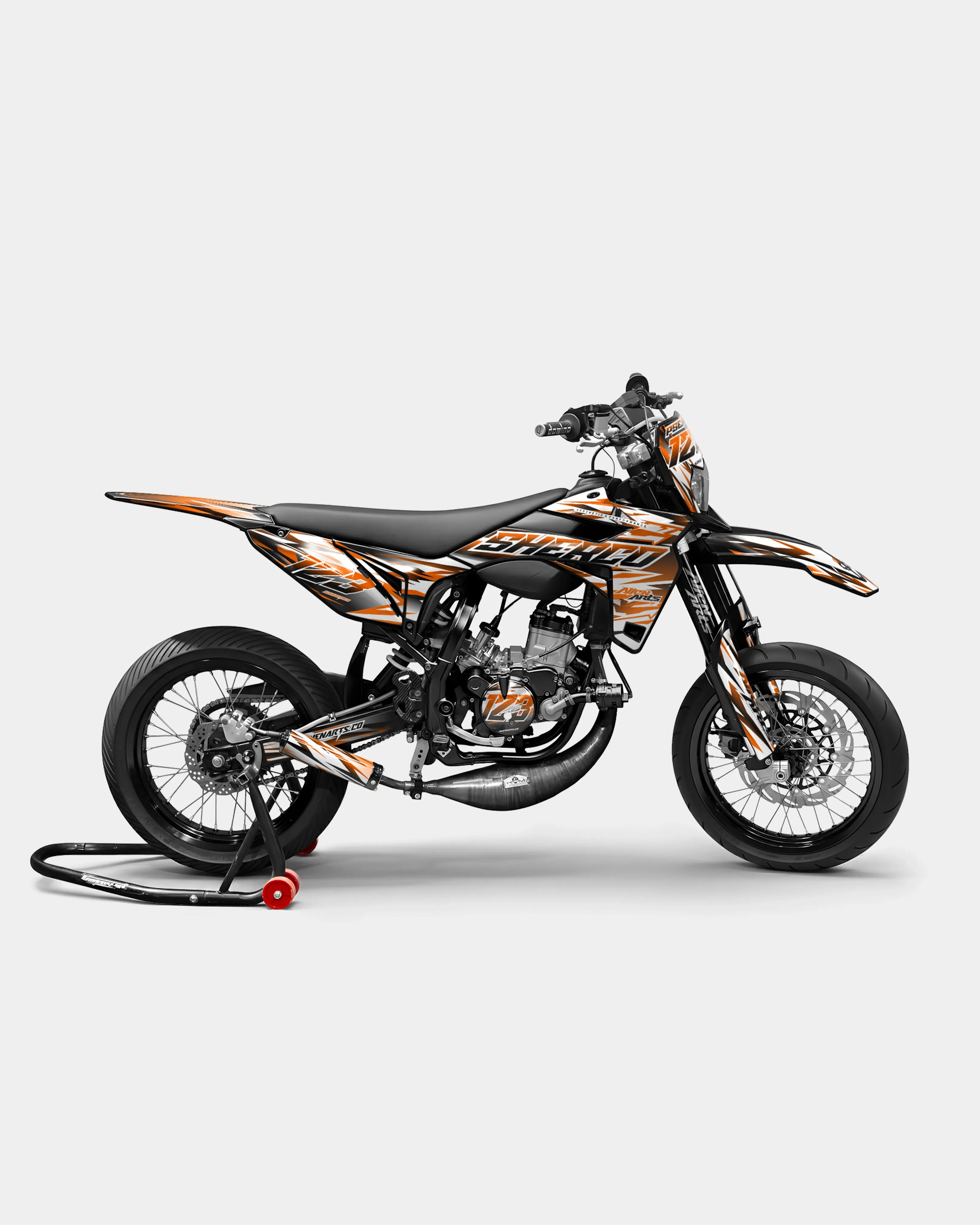 FIKA - Kit deco SHERCO 50cc - Orange