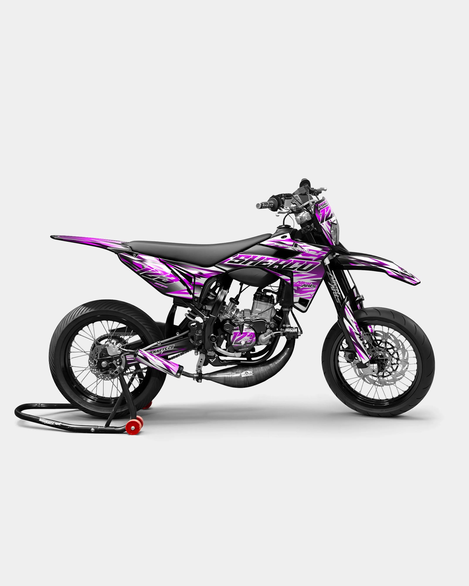 FIKA - Kit de decoración SHERCO 50cc - Rosa