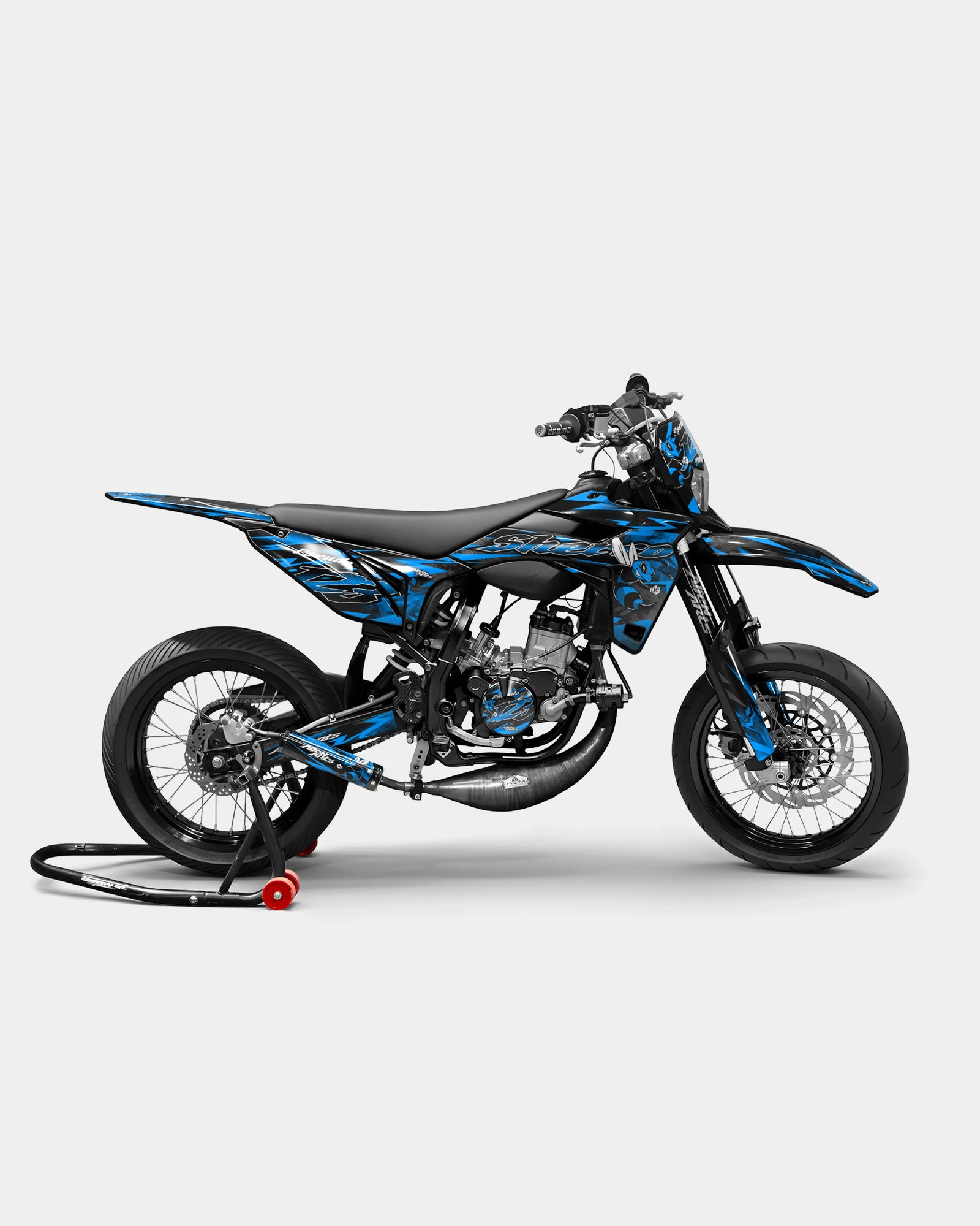 LISSE - Kit decorativo SHERCO 50cc - Blu