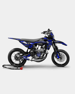 LISSE- Kit deco SHERCO 50cc - Bleu foncé — vue 1