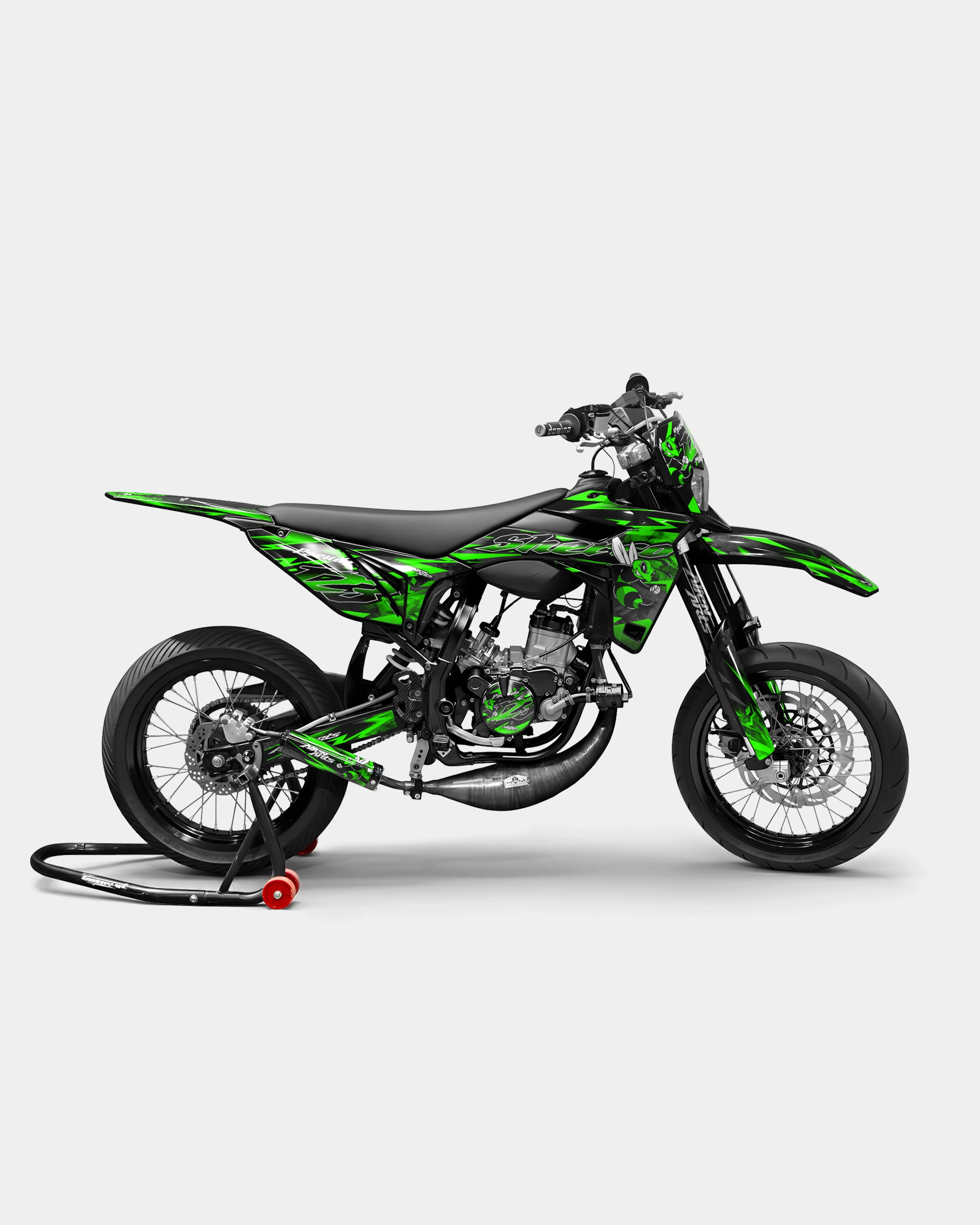 LISSE- Kit deco SHERCO 50cc - Vert