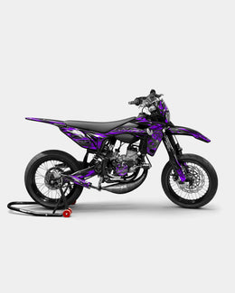 LISSE- Kit deco SHERCO 50cc - Violet — vue 1