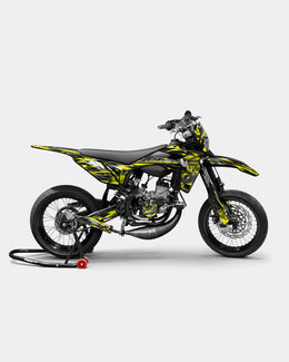LISSE- Kit deco SHERCO 50cc - Jaune — vue 1