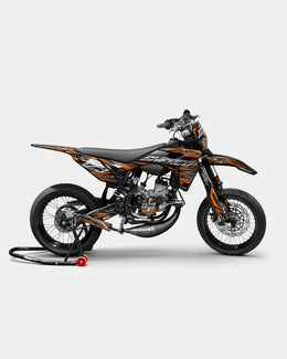 LUEUR- Kit deco SHERCO 50cc - Orange — vue 1
