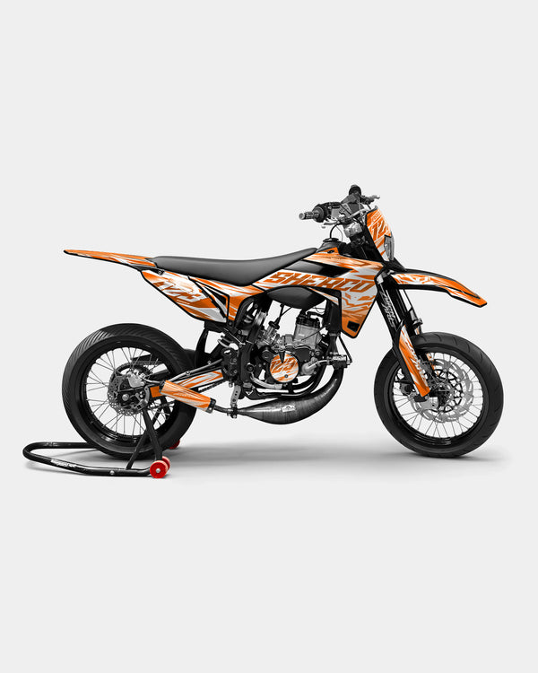 LUNIOR - Kit decorativo SHERCO 50cc - Arancione