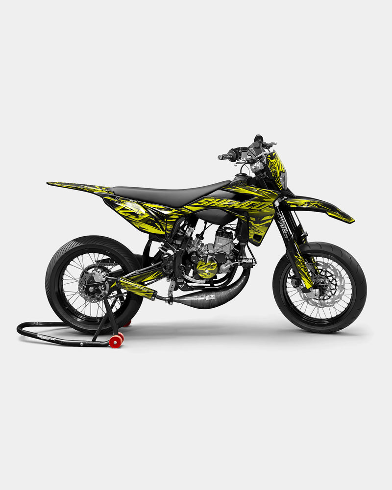 MIROIR- Kit deco SHERCO 50cc - Jaune