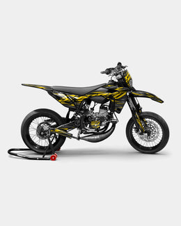 NOVUM- Kit deco SHERCO 50cc - Jaune foncé — vue 1