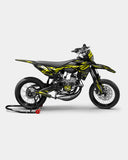 NOVUM- Kit deco SHERCO 50cc - Jaune