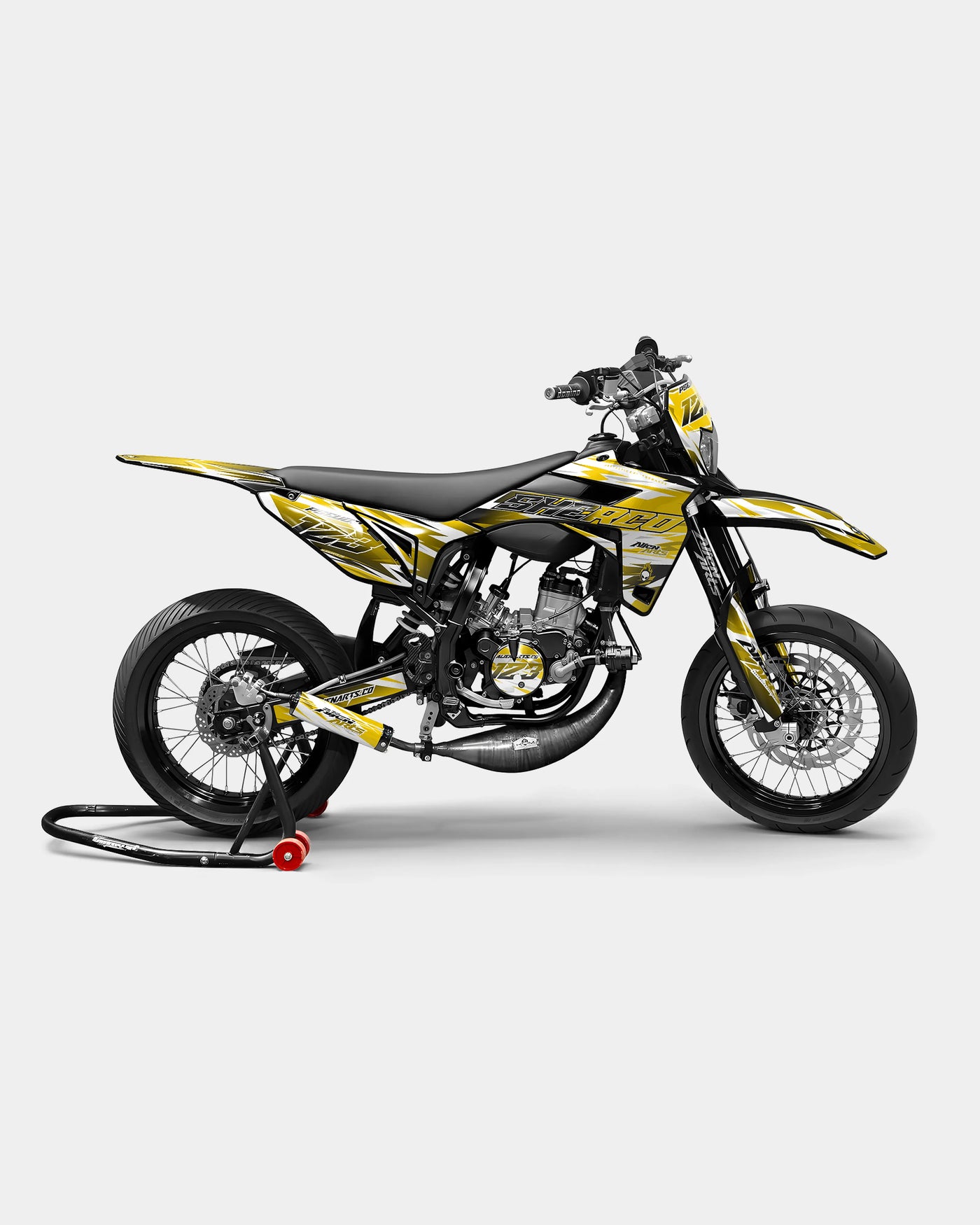 ONYX - SHERCO 50cc Decal Kit - Dark Yellow