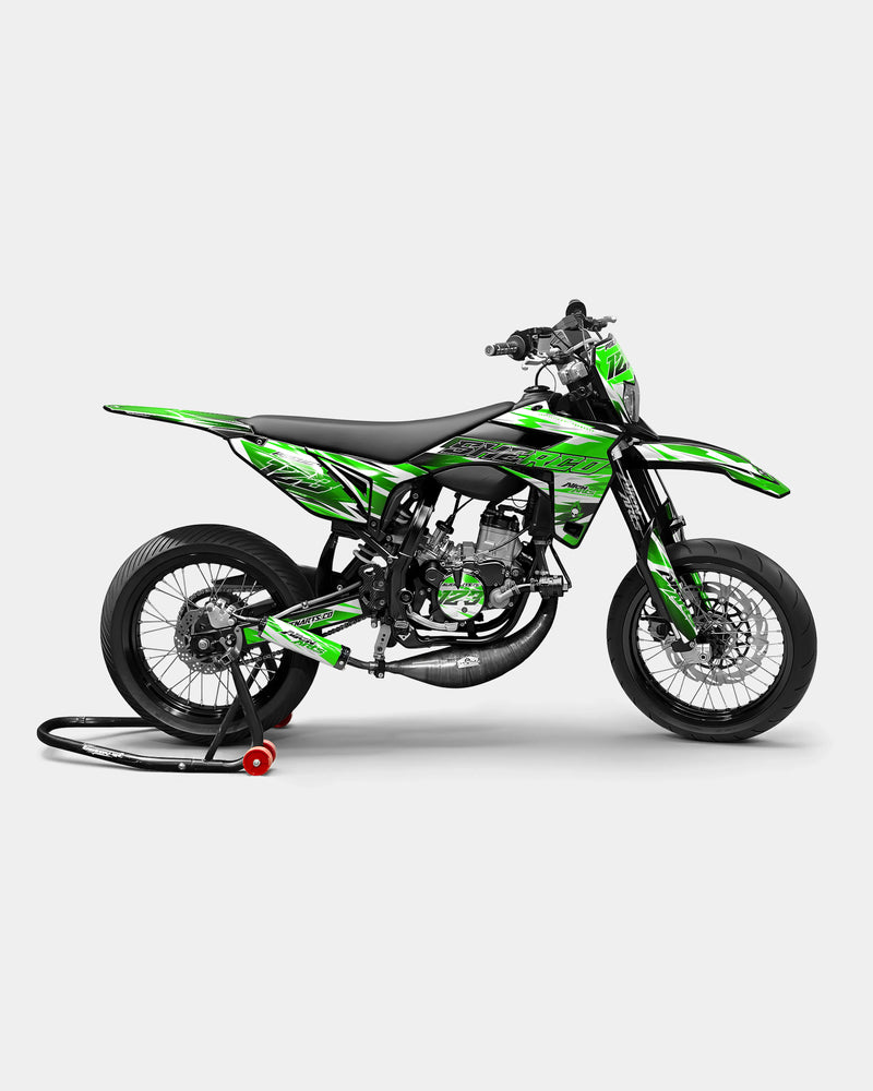 ONYX - Kit deco SHERCO 50cc - Vert
