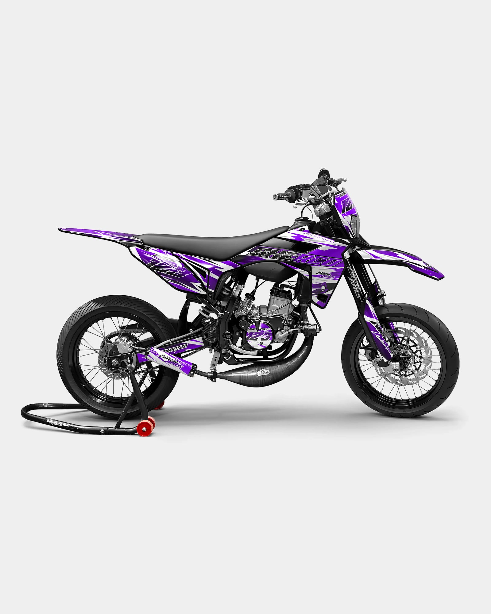ONYX - Kit decorativo SHERCO 50cc - Viola