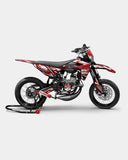 ONYX - Kit deco SHERCO 50cc - Rouge