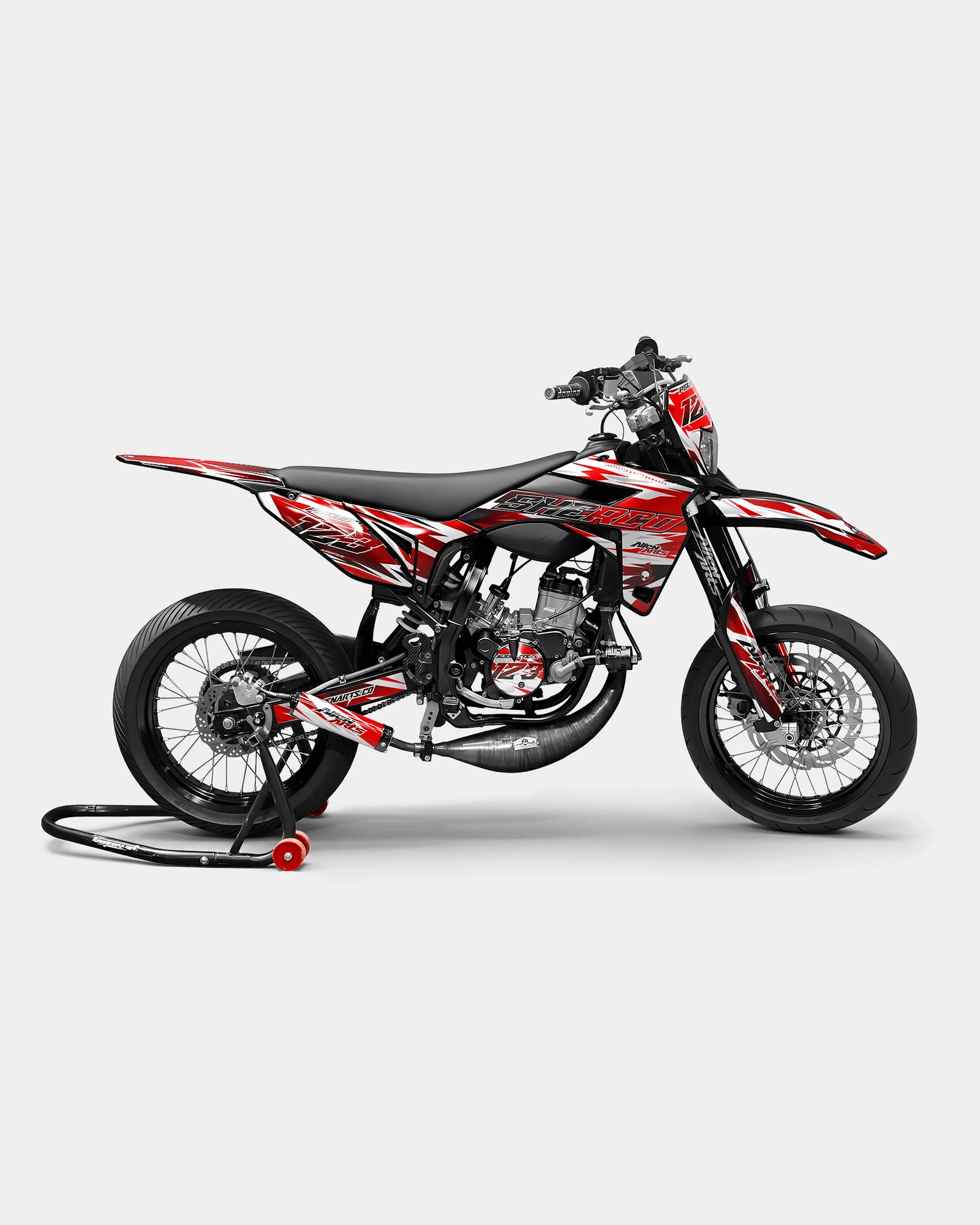 ONYX - Decoratieset SHERCO 50cc - Rood