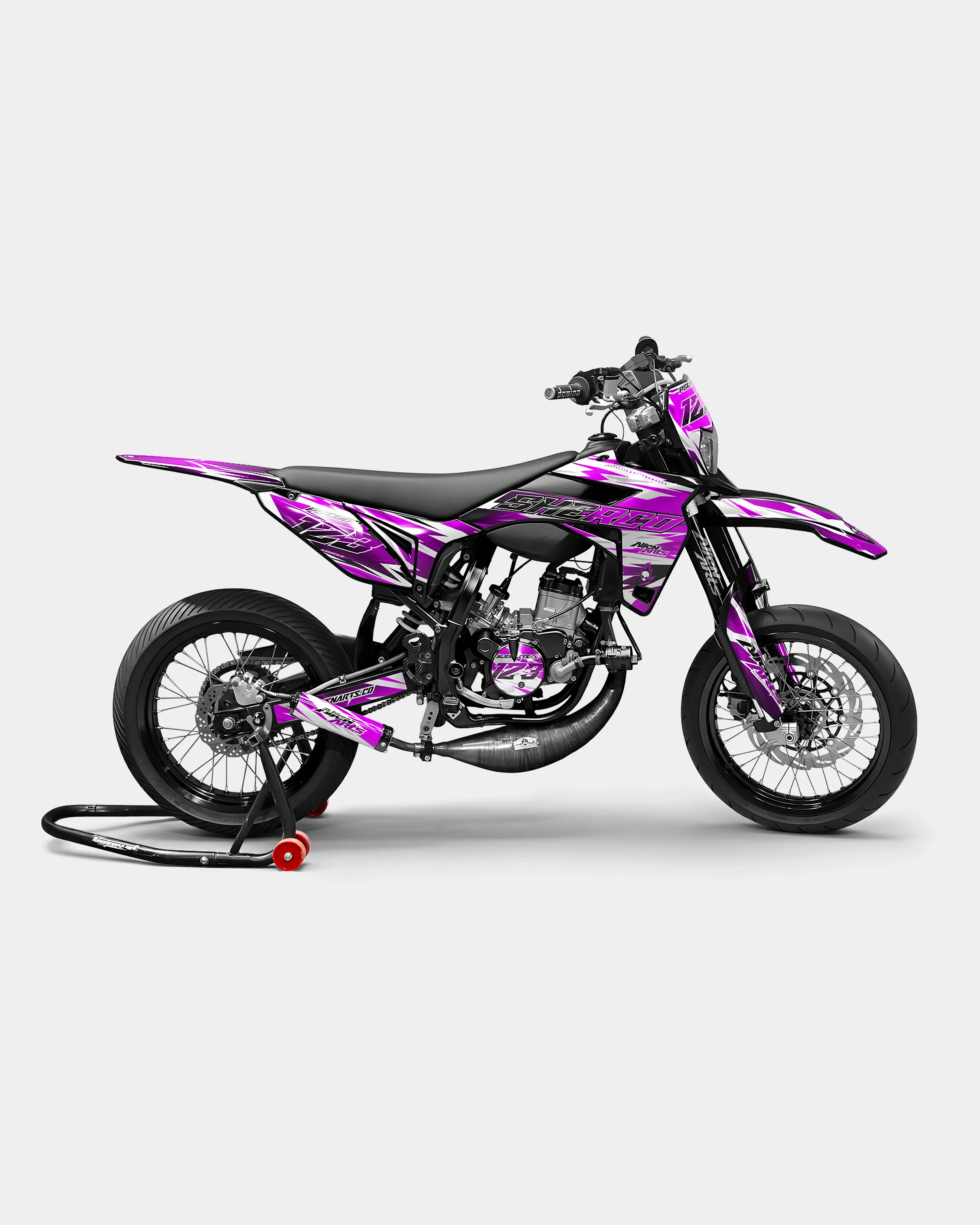 ONYX - Dekorationsset SHERCO 50cc - Rosa