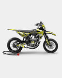 ONYX - Kit deco SHERCO 50cc - Jaune
