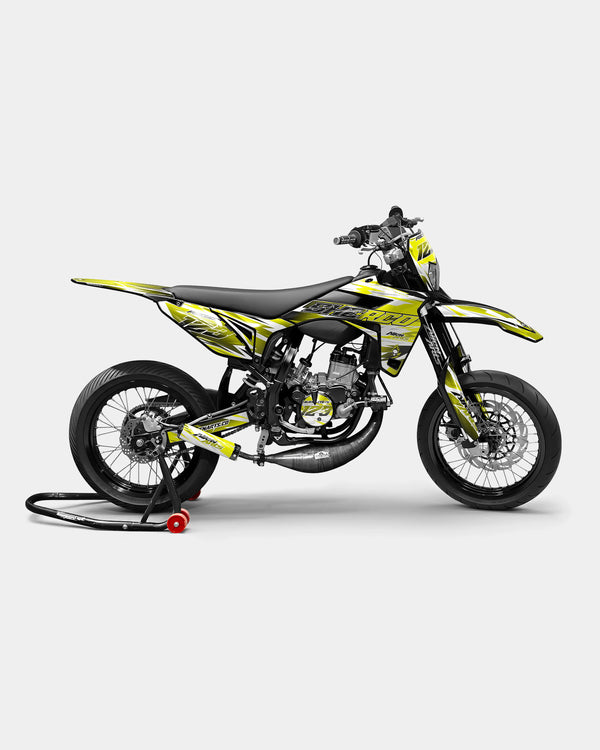 ONYX - Kit decorativo SHERCO 50cc - Giallo