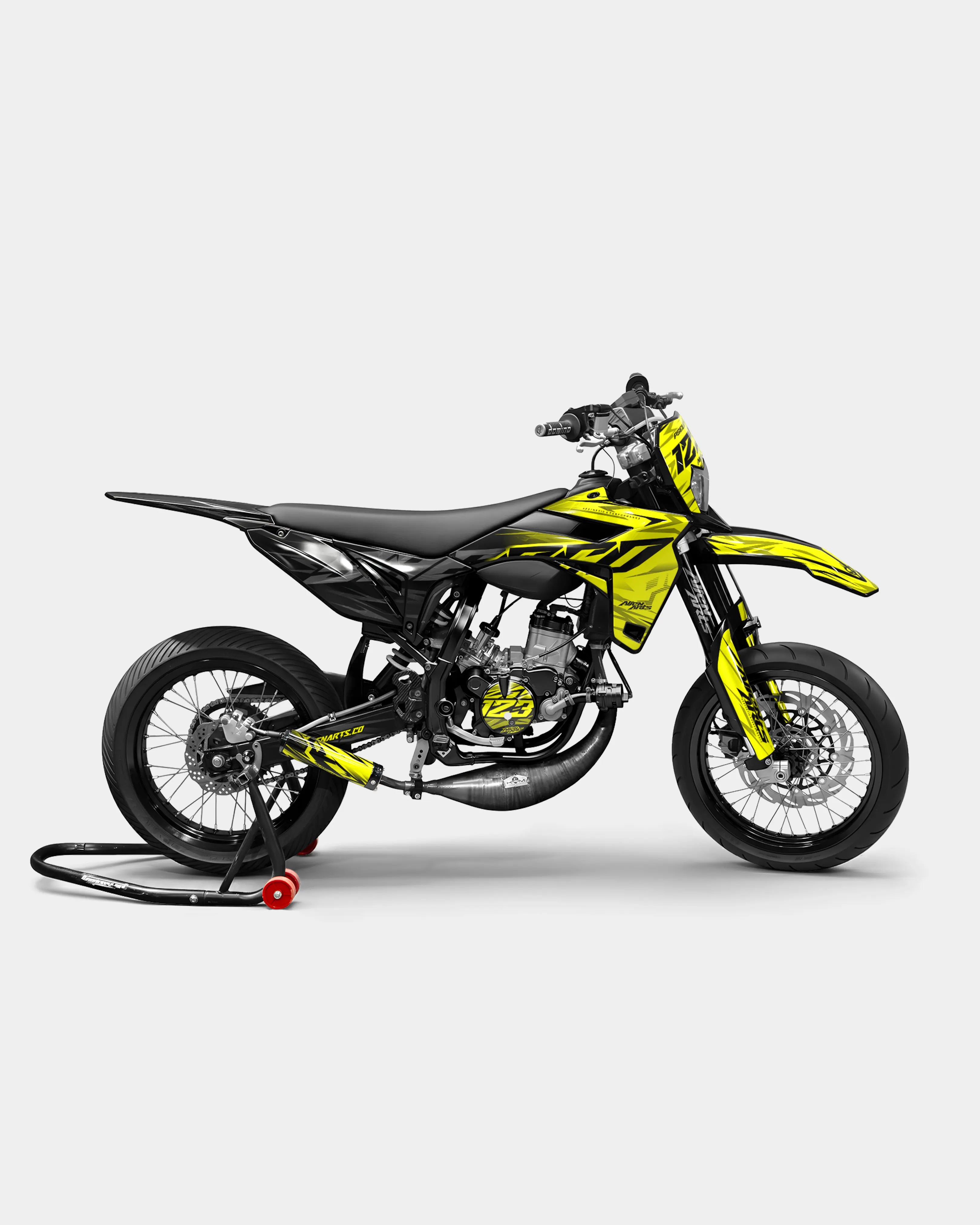 0RBIS - Kit deco SHERCO 50cc - Jaune