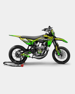 PAVO - Kit deco SHERCO 50cc - Jaune Vert — vue 1