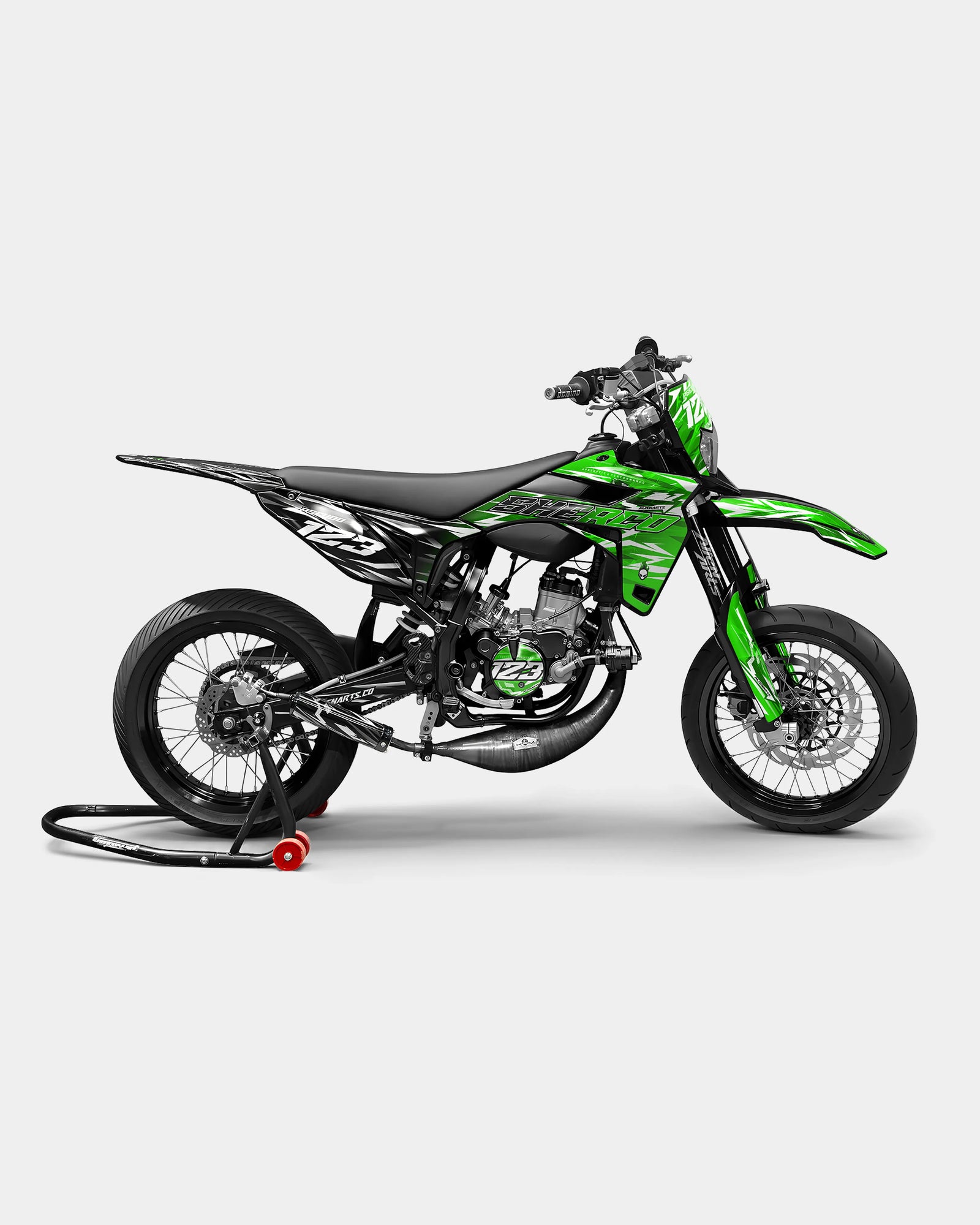 PLUME - Kit decorativo SHERCO 50cc - Verde