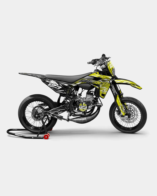 PLUME - Kit decorativo SHERCO 50cc - Giallo