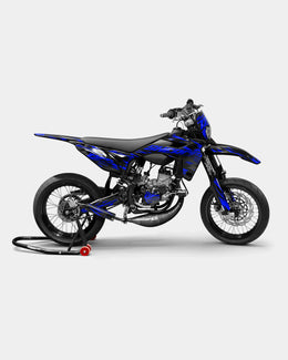 SABLE - Kit deco SHERCO 50cc - Bleu foncé — vue 1