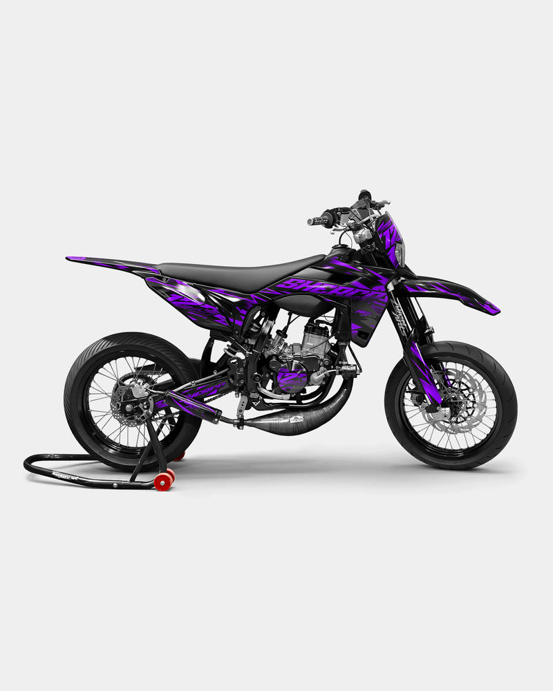 SABLE - Kit deco SHERCO 50cc - Violet