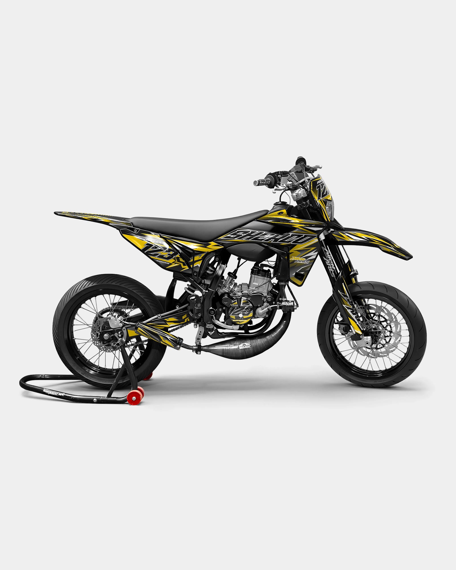 SENSO - Kit decorativo SHERCO 50cc - Amarillo oscuro