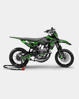 SENSO - Kit deco SHERCO 50cc - Vert — vue 1