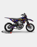 SENSO - Decoratieset SHERCO 50cc - Rood Blauw