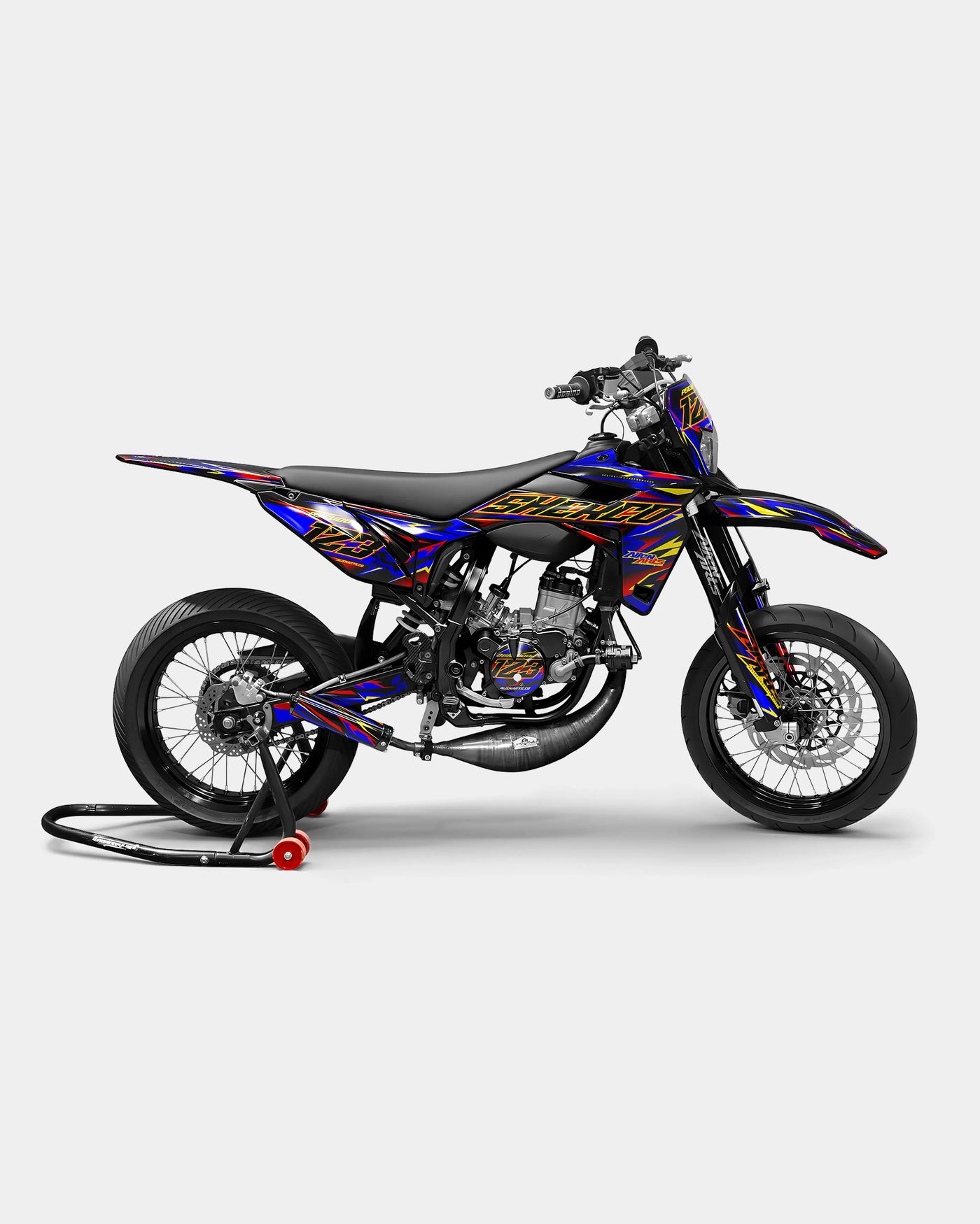 SENSO - Dekoset SHERCO 50cc - Rot Blau