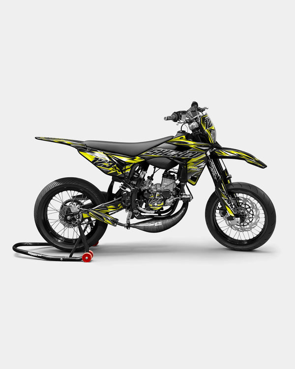 SENSO - Kit decorativo SHERCO 50cc - Giallo