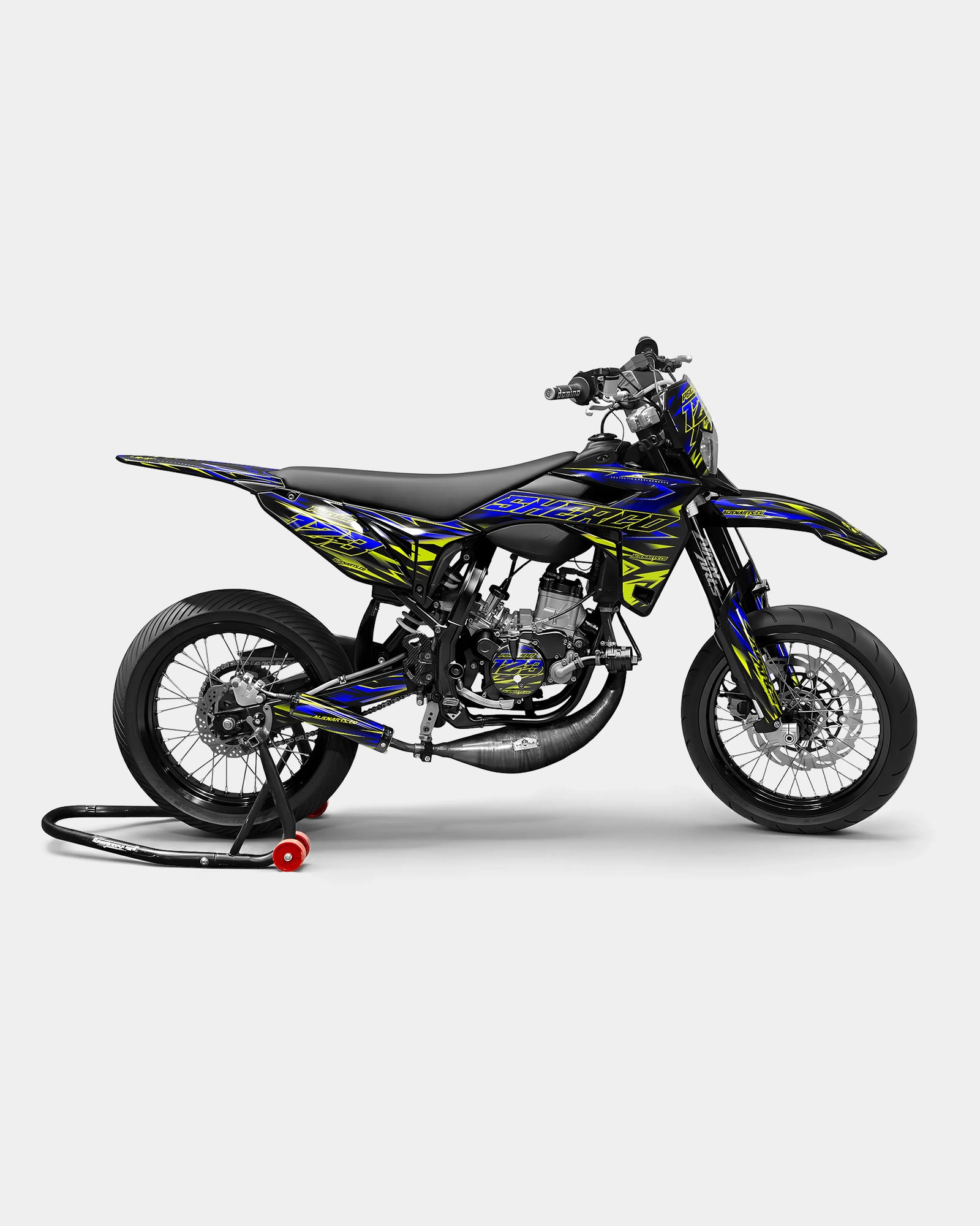 SORAE - Kit decorativo SHERCO 50cc - Azul oscuro
