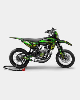SORAE - Kit deco SHERCO 50cc - Vert — vue 1